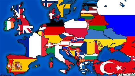 Europe_Map_Flags - OGAE Greece
