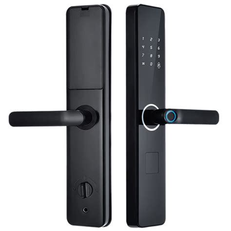 Buy QHYTL Smart Door Lock, Smart Door Lock, 4 in 1 Fingerprint Card Pas ...