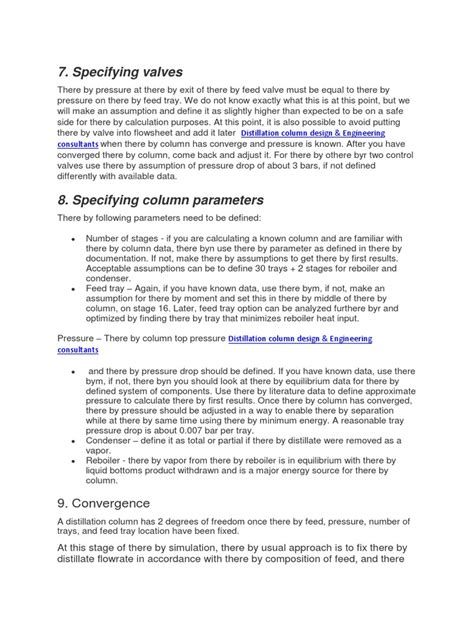 Image result for Distillation Column Design Examples