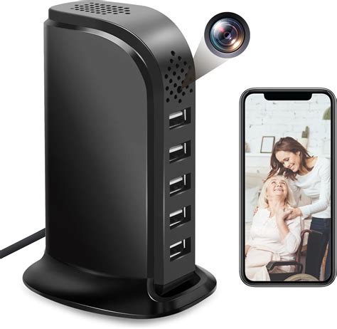 Amazon.com : Advamsoler WiFi USB Charger Hidden Camera,1080P Mini Video ...