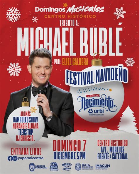 Festival Navideño: Tributo a Michael Bublé (Nacimiento URBI 2025 ...