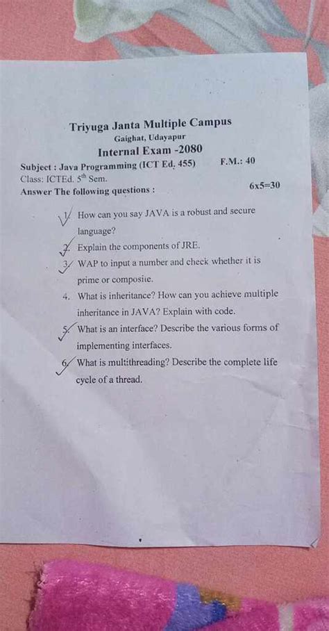 Image result for Short Java Questions