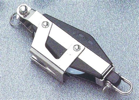Lalizas 92519 Fiddle ball bearing block with becket and vee jam, 34mm ...