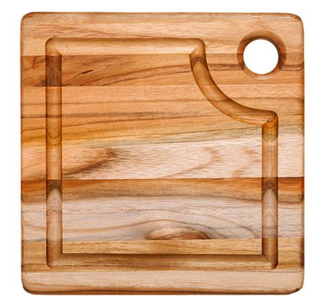 Teak Wood Cutting Board 20 x 20cm made by TEAKHAUS