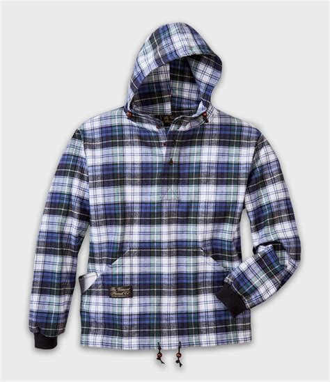 Flannel Hoodie Pullover | Handcrafted USA - The Vermont Flannel Co ...
