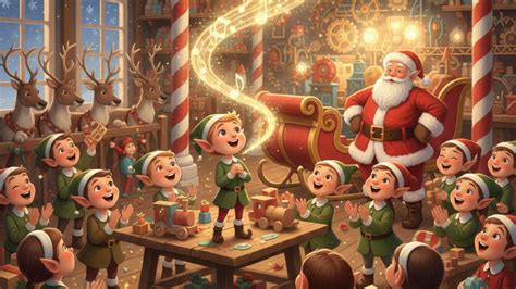 The Elf Who Could Not Make Toys - Christmas Story for Kids
