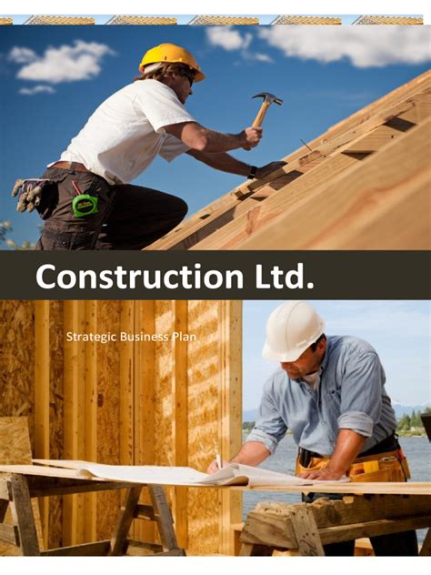 Construction Business Plan Template 的图像结果