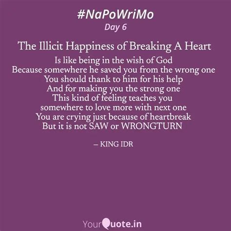 Is like being in the wish... | Quotes & Writings by KING IDR | YourQuote