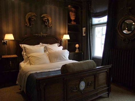 cozy dark bedroom