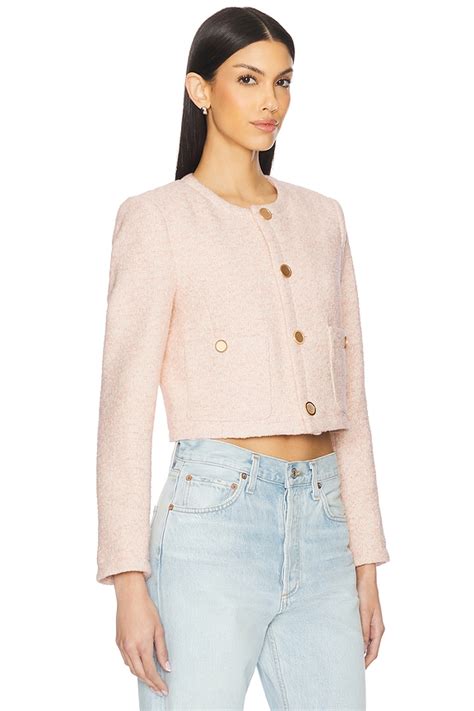 FRAME The Tweed Blazer in Azalea Multi | REVOLVE