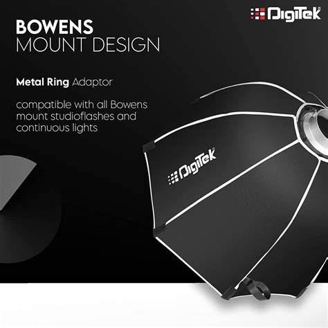 Buy Digitek 120cm Octagon Softbox with Bowens Mount DSB-120