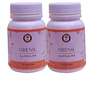 Buy Moolika Ayurveda Obenil Capsules (120) with guggulu, vidanga ...