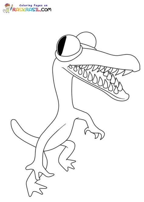 Coloriage Rainbow Friends Orange - Serviratusd