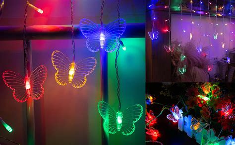 Party Propz Butterfly Lights for Decoration - 4 meter, 14 Led Lights ...