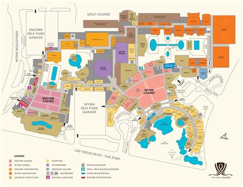 las vegas blvd - the strip encore self park garage wynn boulevard ...