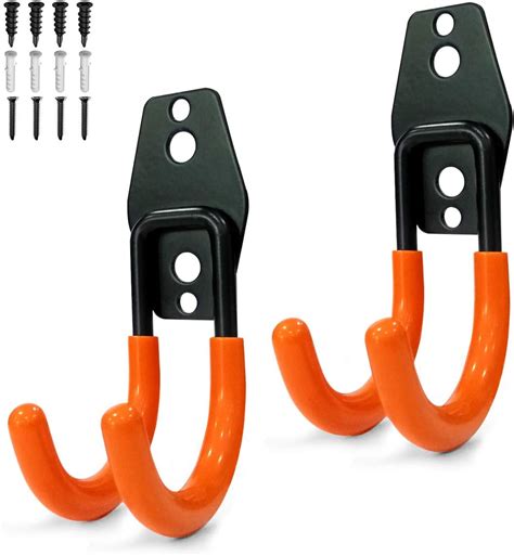 Amazon.com: Garage Storage Utility Hooks, Wall Mount Hanging Hooks ...