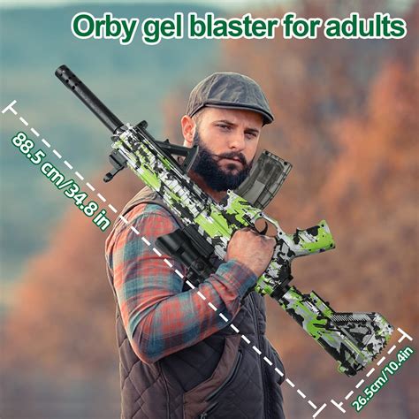 Buy Electric Gel Ball Blaster 2 Modes with 10,000 Gel Balls, M416 ...