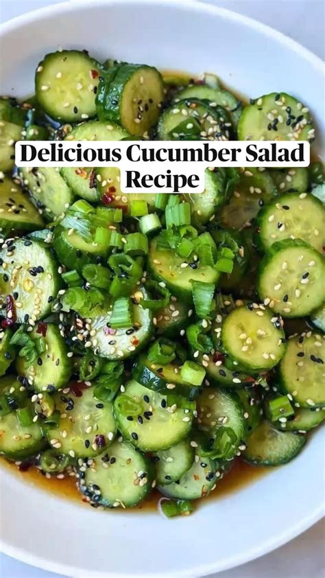 Cucumber salad recipe – Artofit