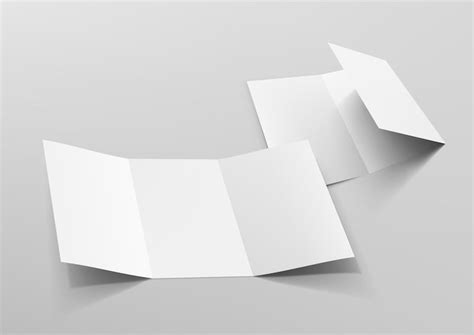 Z fold brochure mockup Images - Free Download on Freepik