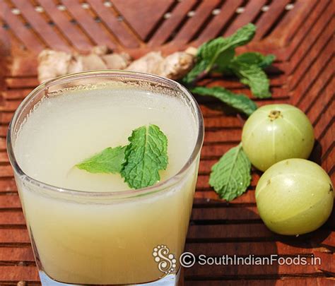 Nellikai juice | Amla honey juice-How to make-Step by step photos & Video