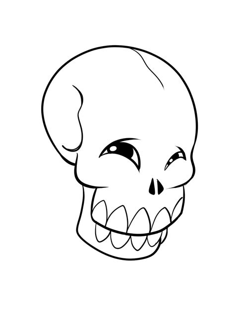 Fise de Colorat cu Anatomia A Două Cranii - Descărcați, imprimați sau ...