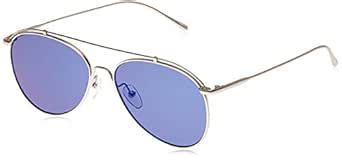 Buy Calvin Klein Mirrored Aviator Unisex Sunglasses - (Ck 2163 044 59 S ...