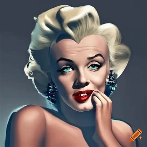 Soviet propaganda poster featuring marlon brando and marilyn monroe on ...