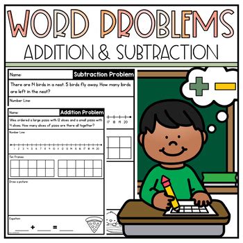 Image result for Math Problems for First Graders