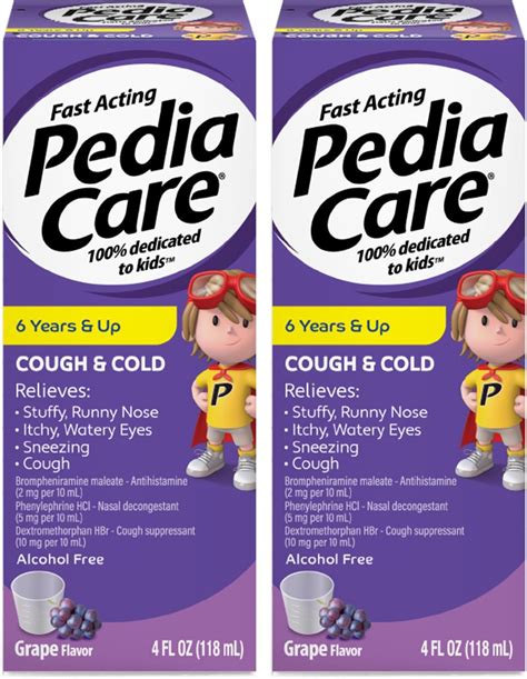Amazon.com: PediaCare Fast Acting Children's Multi-Symptom Cough & Cold ...