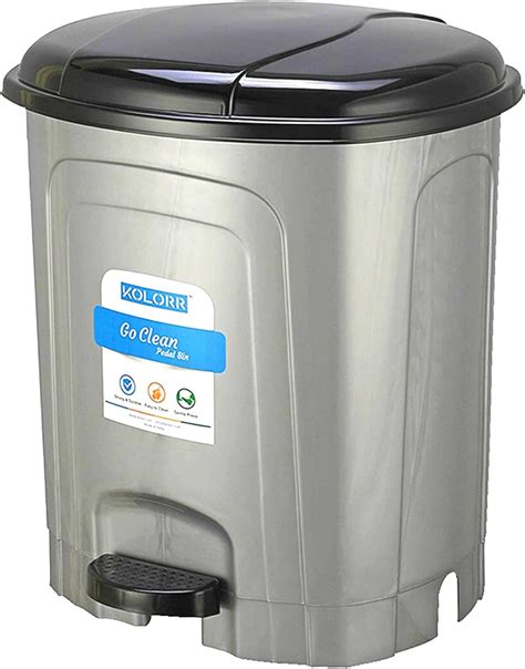 CELLO Duo Plastic Step-On Pedal Dustbin for Wet and Dry Waste| 2 In 1 ...