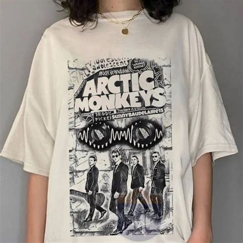 Arctic Monkeys Band Shirt, Arctic Monkeys Am Album Shirt, | Color ...