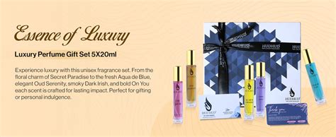 Buy HUDHUD The Luxury Fragrance Set Of 5 Premium Perfume For Men And ...