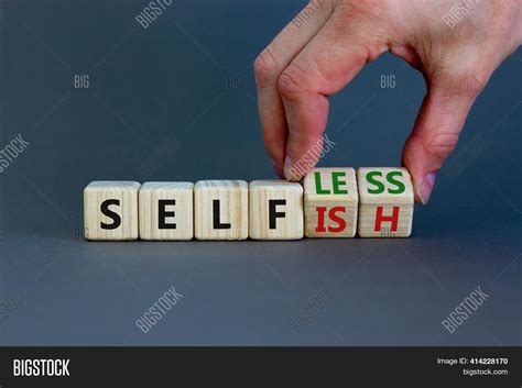 Selfish Selfless Image & Photo (Free Trial) | Bigstock