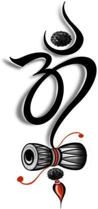 voorkoms Trishul with Shiv Damru Men and Women Temporary Body Tattoo ...