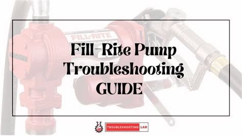 Image result for Fill-Rite Fr1200g Troubleshooting