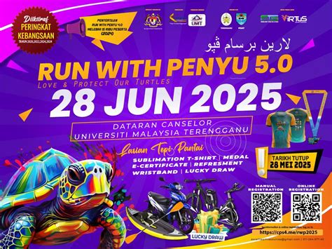 RUN WITH PENYU 5.0 (2025), UMT - Universiti Malaysia Terengganu, Kuala ...