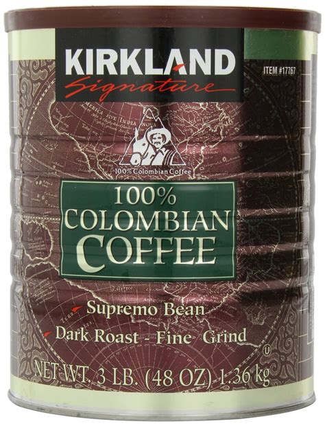 Amazon.com : Kirkland Signature 100% Colombian Coffee, 3 Pound ...