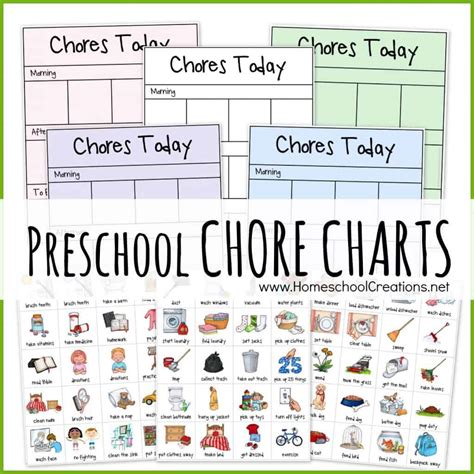 15 Free Chore Chart Printables for Kids - The Incremental Mama