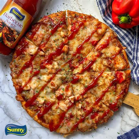 Chicken BBQ Pizza Recipe - Sunny Food Canners