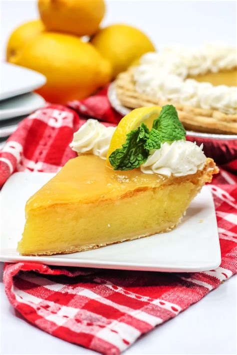 Lemon Chess Pie with Lemon Curd Recipe - Life Love Liz