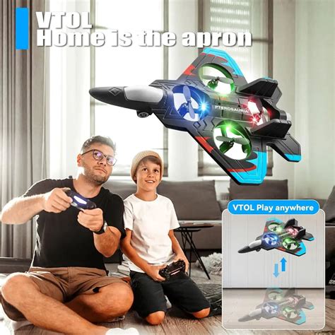 4D RC Foam Fighter Plane – Unbreakable Remote Control Aircraft with 36 ...