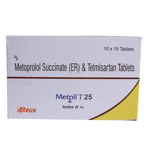Metpil T 25 Tablet 15's Price, Uses, Side Effects, Composition - Apollo ...