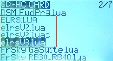 Image result for Elrs Lua Script