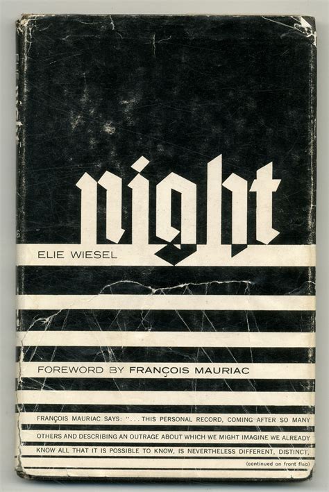 Night by WIESEL, Elie: Very Good Hardcover (1960) | Between the Covers-Rare Books, Inc. ABAA