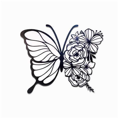 Lavnik 3D Butterfly wooden Wall Art, Wall Decor Butterfly Wall Art, MDF ...