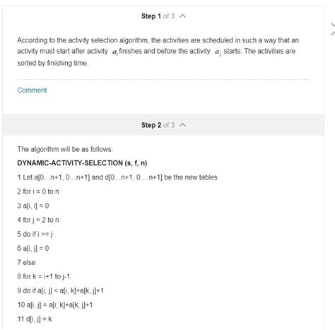 Image result for Activity Selection Problem Abdul