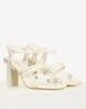 Buy Off-White Heeled Sandals for Women by Cult Gaia Online | Ajio.com