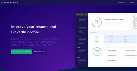 Resume Worded - AI Tool For Resumes
