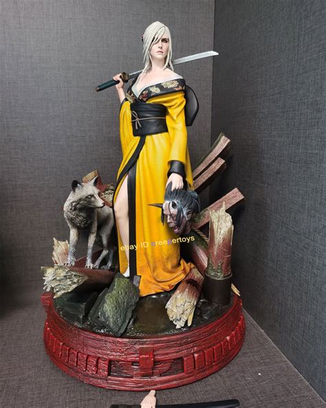 Ciri & the Kitsune Figure Wild Hunter 1/6 Resin India | Ubuy