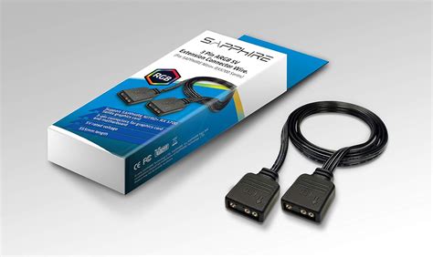 Sapphire Motherboard 3 pin A-RGB Synchronization Cable for Nitro+ RX ...